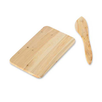 Juniper wood Knife & Board